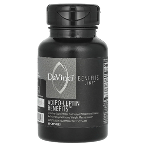 DaVinci Laboratories, Benefits Line, адипо-лептин, 60 капсул