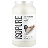  Isopure, протеиновый порошок без углеводов, без добавок, 1,36 кг (3 фунта)