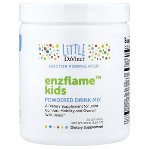 Little DaVinci, Enzflame Kids, порошковая смесь для приготовления напитков, 270 г (9,52 унции)