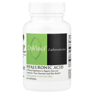 DaVinci Laboratories, гиалуроновая кислота, 60 капсул (40 мг в 1 капсуле)