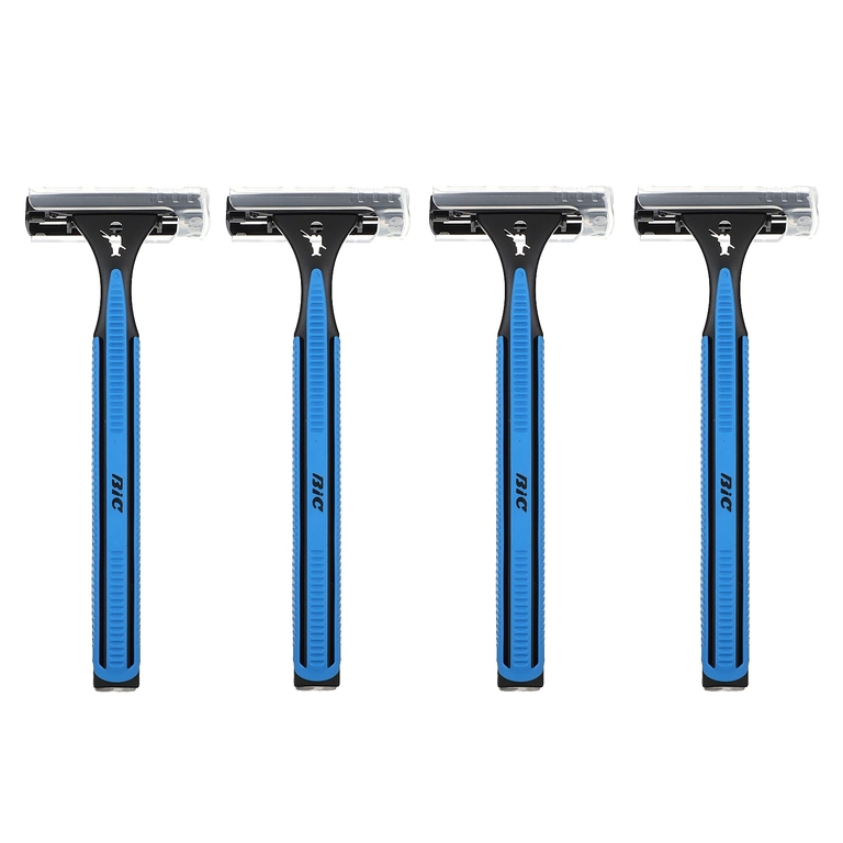 BIC, Comfort 3, одноразовые бритвенные станки, 4 шт.