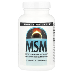 Source Naturals, МСМ, 120 таблеток
