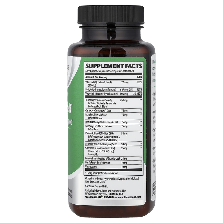 LifeSeasons, IB Soothe-R™, 60 растительных капсул