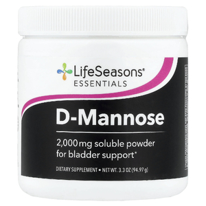 LifeSeasons, D-манноза, 94,97 г (3,3 унции)