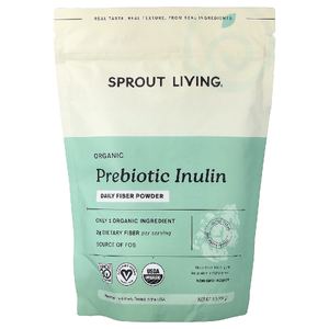 Sprout Living, органический пребиотик инулин, суперфуд в порошке, 454 г (1 фунт)