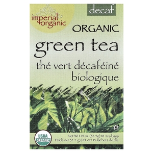 Uncle Lee's Tea, Imperial Organic, зеленый чай без кофеина, 18 чайных пакетиков, 32,4 г (1,14 унции)