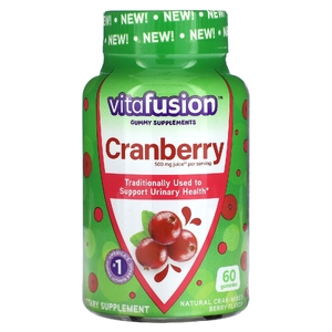 VitaFusion, Клюква, ягодное ассорти, 60 жевательных мармеладок (250 мг в 1 жевательной мармеладке) (Товар снят с продажи) 