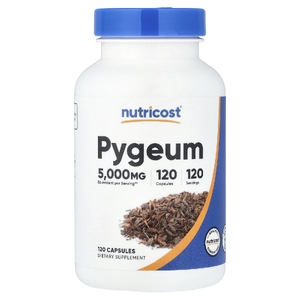 Nutricost, Pygeum, 5000 мг, 120 капсул