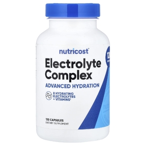 Nutricost, Комплекс электролитов, 120 капсул