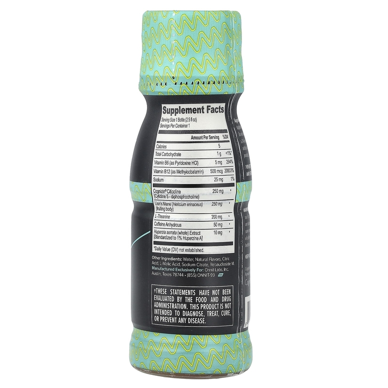 Onnit, Alpha BRAIN® Focus Shot, тропические фрукты, 6 флаконов по 75 мл (2,5 жидк. унции)