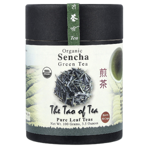 The Tao of Tea, Органический зеленый чай, сенча, 100 г (3,5 унции)