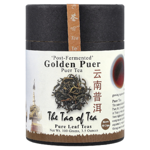 The Tao of Tea, чай пуэр, золотой пуэр, 100 г (3,5 унции)