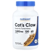 Nutricost, Кошачий коготь, 120 капсул (500 мг на капсулу)