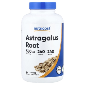 Nutricost, Корень астрагала, 550 мг, 240 капсул