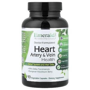 Emerald Laboratories, Heart, Artery & Vein Health, 90 растительных капсул