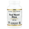 California Gold Nutrition, красный ферментированный рис, 600 мг, 120 растительных капсул