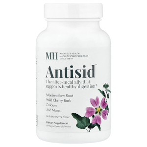 Michael's Health, Antisid™, со вкусом вишни, 60 веганских жевательных таблеток