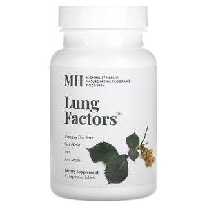 Michael's Health, Lung Factors, 60 вегетарианских таблеток (Товар снят с продажи) 