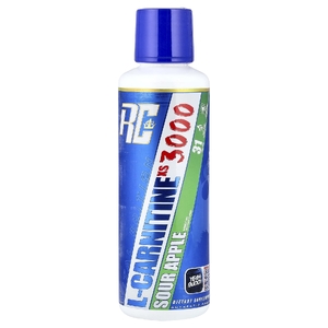 Ronnie Coleman, Vital Edition, L-карнитин XS™ 3000, со вкусом кислого яблока, 473,28 мл (16 жидк. унций)