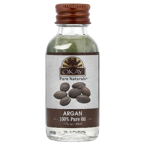 Okay Pure Naturals, 100% чистое масло, аргана, 30 мл (1 жидк. унц.)