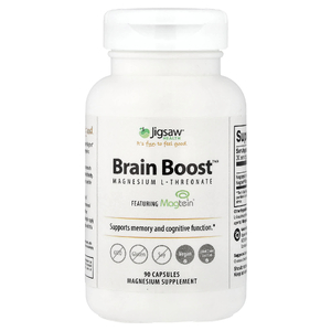 Jigsaw Health, Brain Boost™ L-треонат магния, 90 капсул