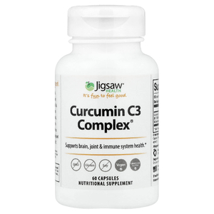 Jigsaw Health, Curcumin C3 Complex, 60 капсул (500 мг в 1 капсуле)