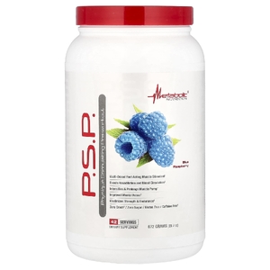 Metabolic Nutrition, PSP, предтренировочный комплекс, голубая малина, 672 г (23,7 унции)