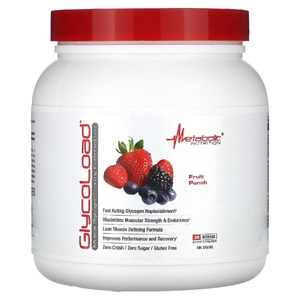 Metabolic Nutrition, GlycoLoad, Фруктовый пунш`` 600 г (Товар снят с продажи) 