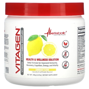 Metabolic Nutrition, VitaGen, лимонад, 240 г (8,47 унции) (Товар снят с продажи) 