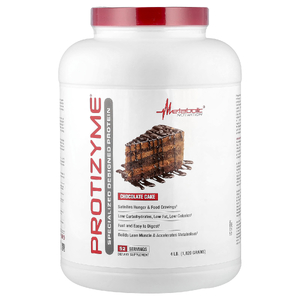 Metabolic Nutrition, Protizyme®, протеин со вкусом шоколадного торта, 1820 г (4 фунта) (Товар снят с продажи) 