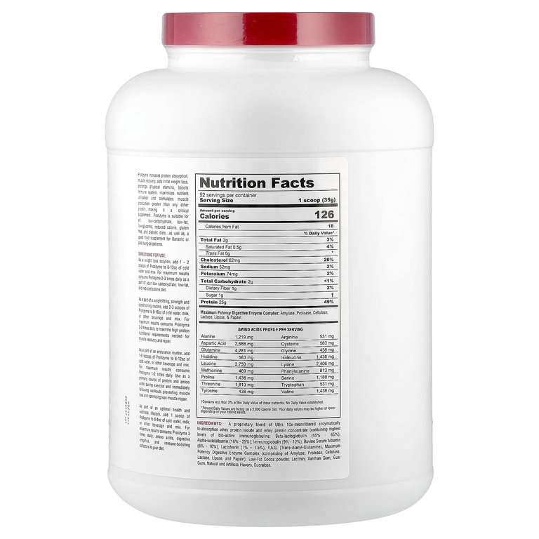 Metabolic Nutrition, Protizyme®, протеин со вкусом шоколадного торта, 1820 г (4 фунта) (Товар снят с продажи) 