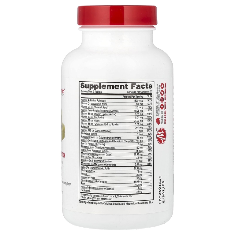 Metabolic Nutrition, Hair Skin & Nails, 90 таблеток