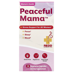 Redd Remedies, Peaceful Mama™, 30 вегетарианских капсул