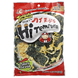Tao Kae Noi, HiTemura Seaweed Snack, пряный вкус, 36 г (1,27 унции)