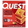 Quest Nutrition, Сырные крекеры, острый чеддер, 4 пакетика по 30 г (1,06 унции)