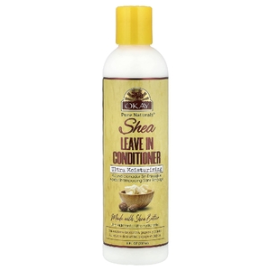 Okay Pure Naturals, Ультраувлажняющий несмываемый кондиционер, масло ши, 237 мл (8 жидк. унц.)