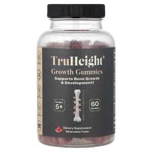 TruHeight, Growth Gummies, мультивитамины, для детей от 5 лет, со вкусом арбуза, 60 жевательных таблеток