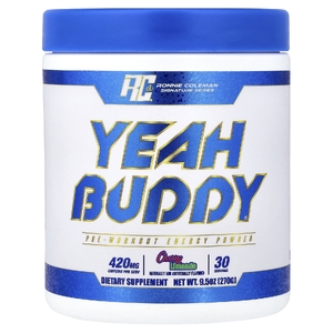 Ronnie Coleman, Signature Series, Yeah Buddy, энергетический порошок перед тренировкой, вишневый лаймад, 270 г (9,5 унции)