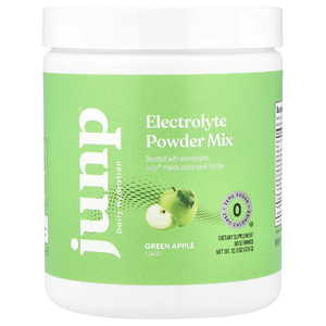 JUNP Hydration, Порошковая смесь электролитов, зеленое яблоко, 378 г (13,3 унции)