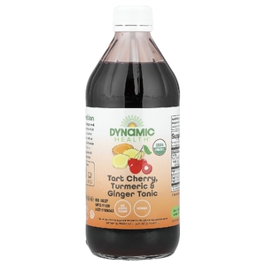 Dynamic Health, Tart Cherry, тоник с куркумой и имбирем, в стакане, 473 мл (16 жидк. Унций)