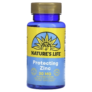 Nature's Life, цинк, 100 капсул
