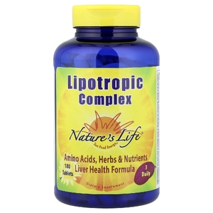 Nature's Life, Lipotropic Complex, 180 таблеток