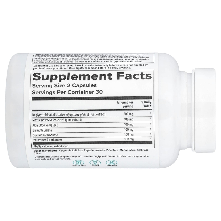 Nutra BioGenesis, Gatric Support Complex™, 60 капсул