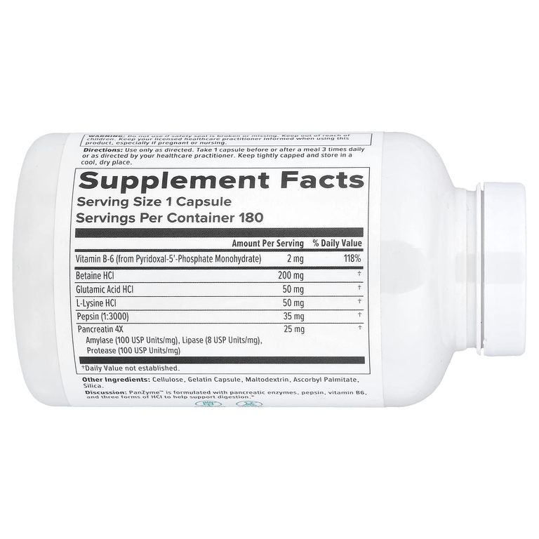 Nutra BioGenesis, PanZyme™ 180 капсул