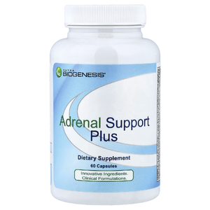 Nutra BioGenesis, Adrenal Support Plus, добавка для поддержки надпочечников, 60 капсул