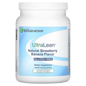 Nutra BioGenesis, UltraLean, натуральная клубника и банан, 619 г (1 фунт, 5,8 унции) (Товар снят с продажи) 