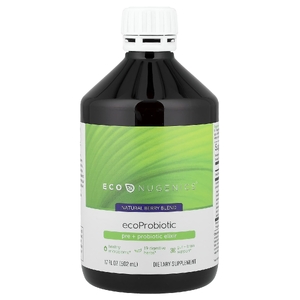 Econugenics, EcoProbiotic, органический пре + пробиотический эликсир, натуральные ягоды, 500 мл (17 жидк. унц.)
