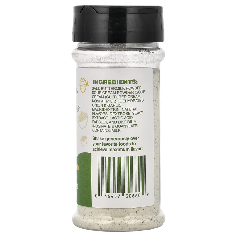 Amish Country Popcorn, приправа для попкорна, сметана и лук, 133 г (4,7 унции)