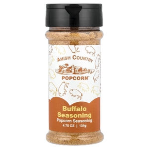 Amish Country Popcorn, Приправа для попкорна, баффало, 134 г (4,75 унции)