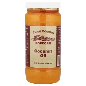 Amish Country Popcorn, Кокосовое масло, 472 мл (15 жидк. унц.)
